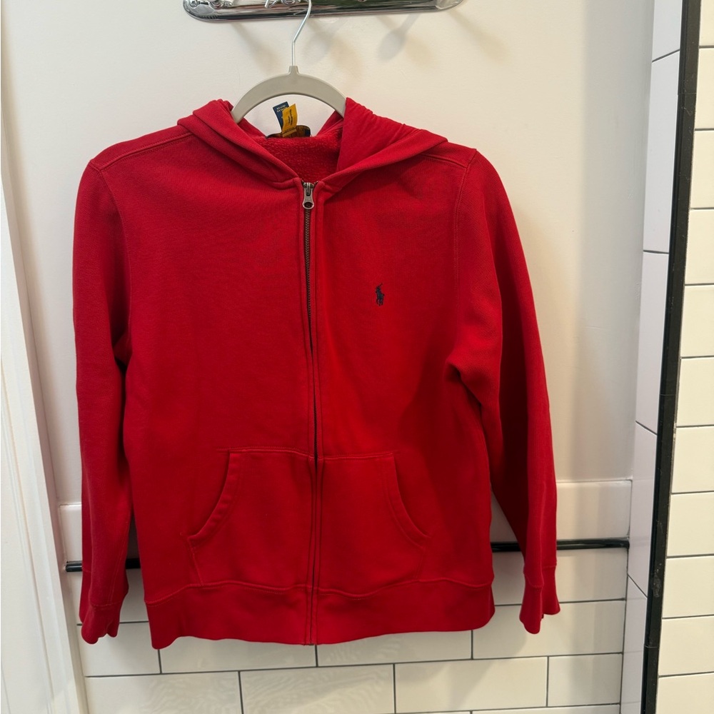 Kid’s Polo Ralph Lauren Red Hoodie size 14-16
